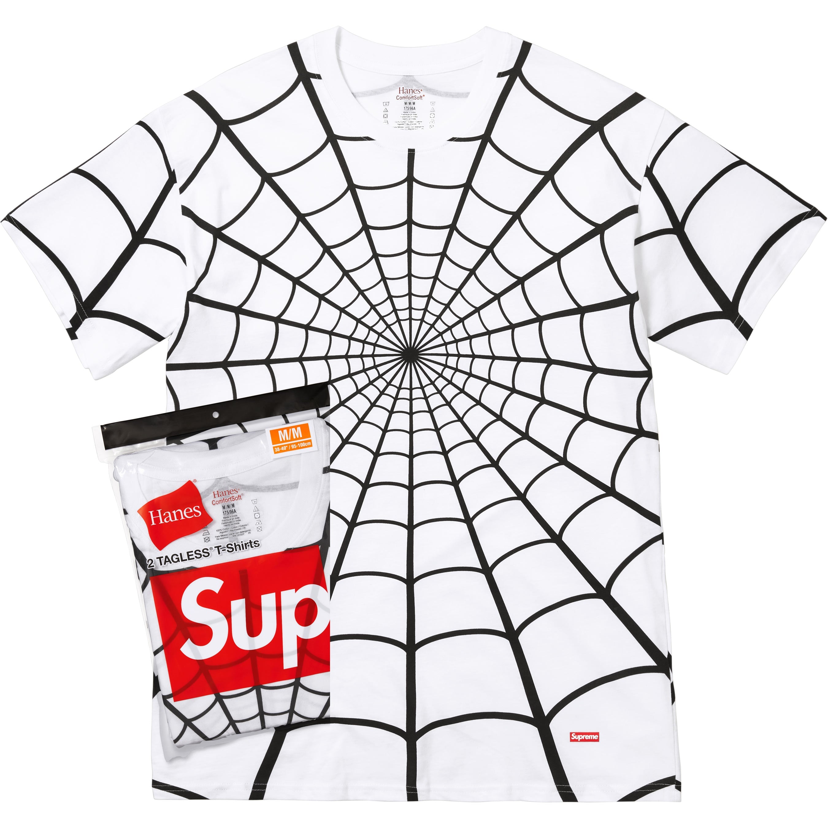 Supreme®/Hanes® Spider-Man Tagless Tees (2 Pack) view 2